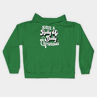 Retro Text -Christmas 2023 Kids Hoodie